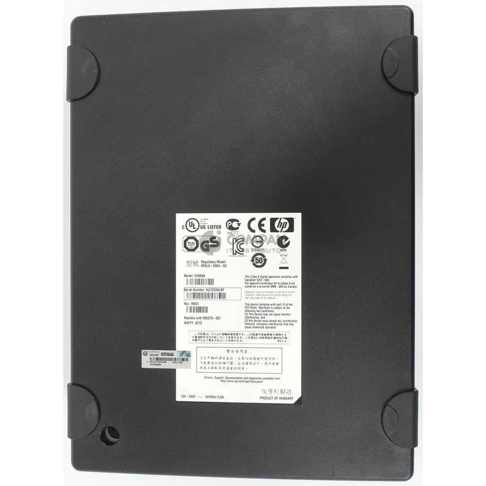 596279-001 HP STORAGEWORKS LTO-5 ULTRIUM 3000 SAS EXTERNAL TAPE DRIVE